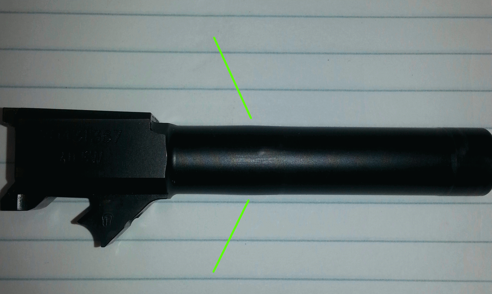 In case you haven't seen what a barrel bulge is Gear